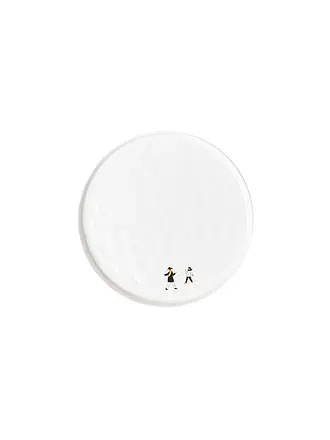 RAEDER | Plato DÍA DE NIEVE 22cm Batalla de bolas de nieve | weiss